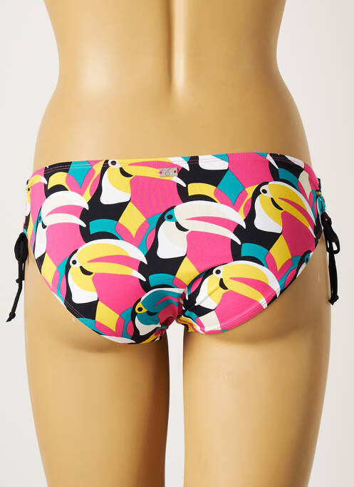 Chiloți de baie roz CHERRY BEACH femeie