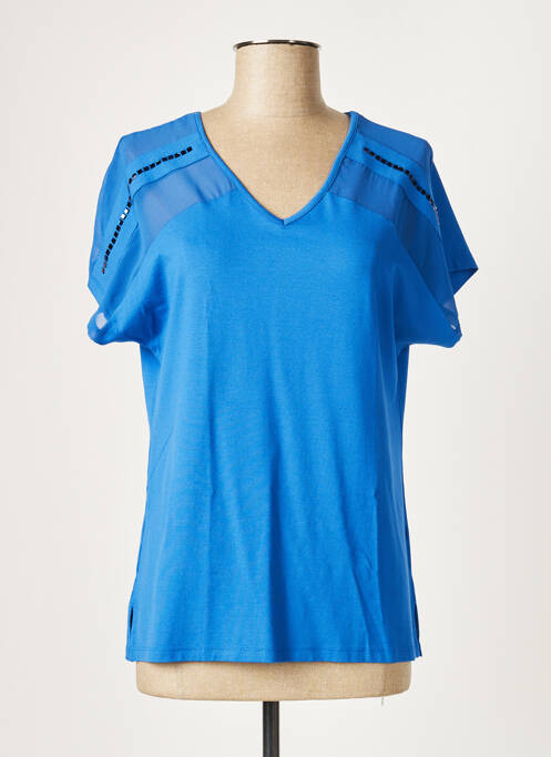 Top albastru GUY DUBOUIS femeie