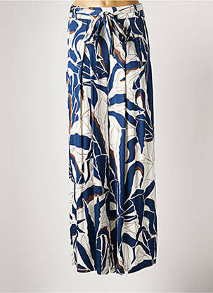 Pantalon larg albastru B.YU femeie