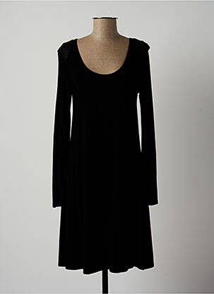 Rochie midi negru LAUREN VIDAL femeie