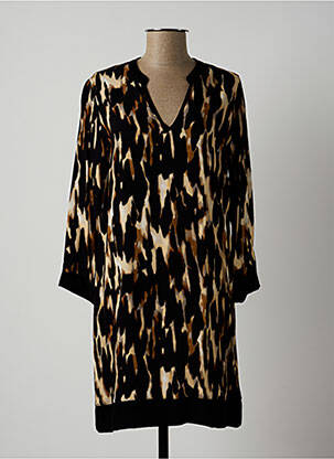 Rochie midi negru LAUREN VIDAL femeie