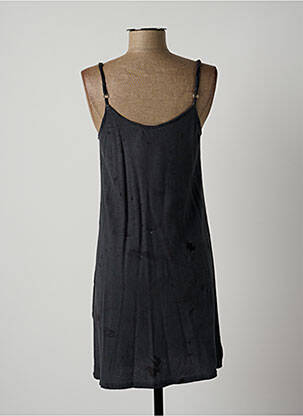 Rochie scurtă fără mâneci fără mâneci negru LAUREN VIDAL femeie