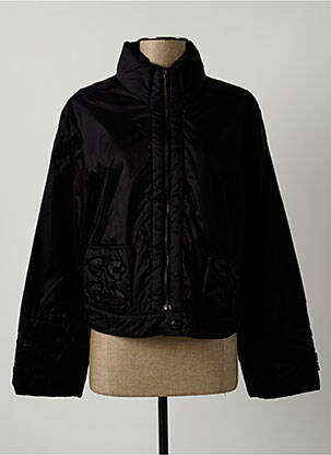 Geacă matlasată negru LAUREN VIDAL femeie