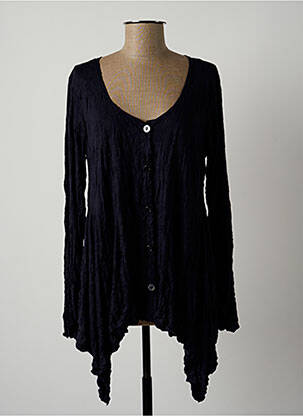 Vestă cu mâneci lungi albastru LAUREN VIDAL femeie