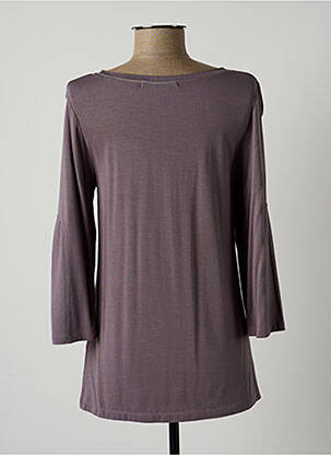 Tricou mâneci 3/4 mâneci 3/4 violet LAUREN VIDAL femeie