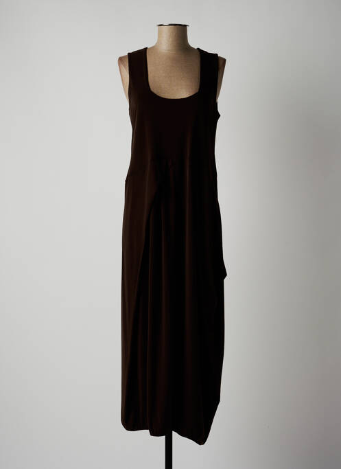 Rochie midi maro NÜ femeie