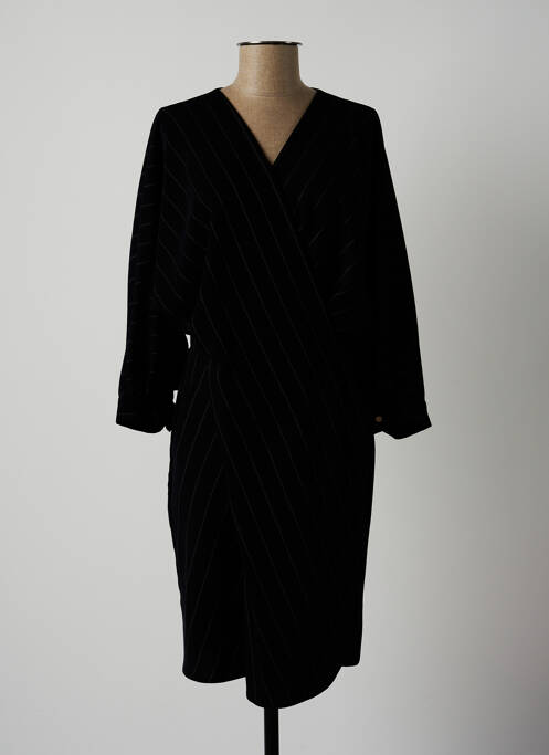 Rochie midi negru LAUREN VIDAL femeie