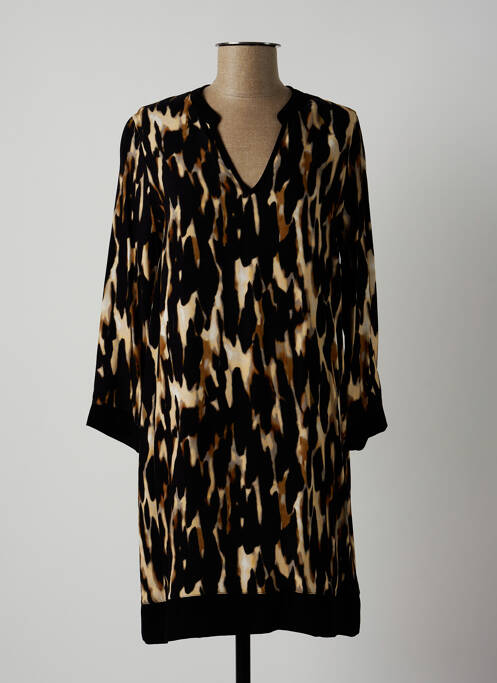 Rochie midi negru LAUREN VIDAL femeie