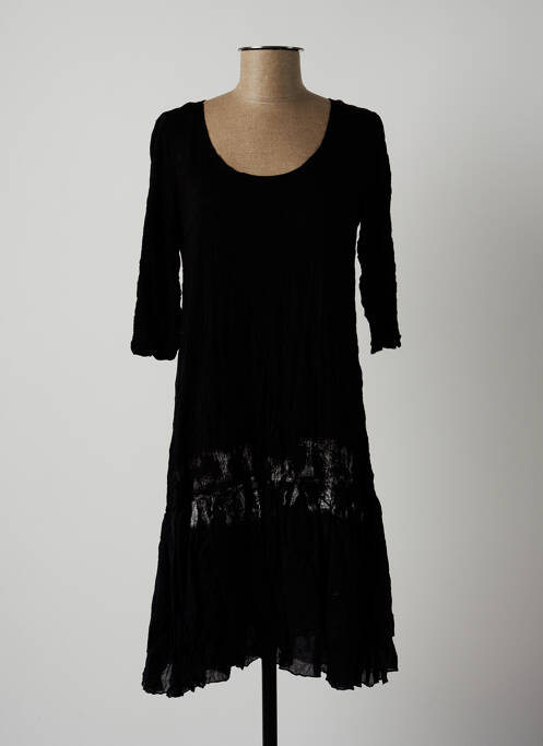 Rochie midi negru LAUREN VIDAL femeie