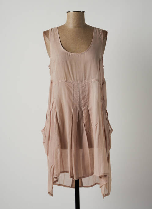 Rochie scurtă roz LAUREN VIDAL femeie