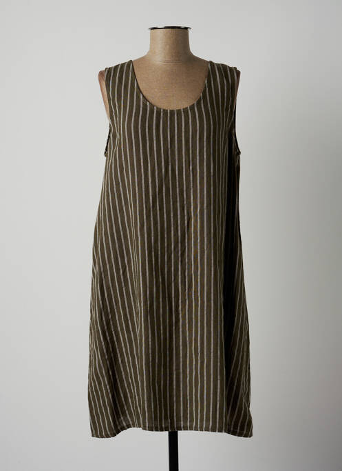 Rochie midi verde LAUREN VIDAL femeie