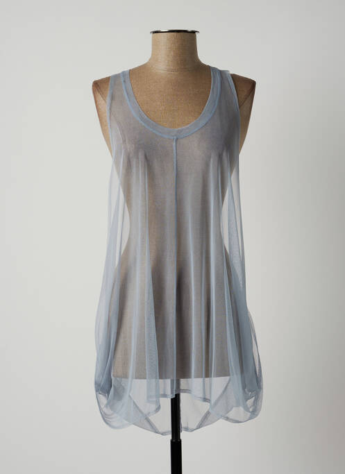 Tunică fără mâneci albastru LAUREN VIDAL femeie