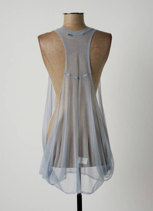 Tunică fără mâneci albastru LAUREN VIDAL femeie