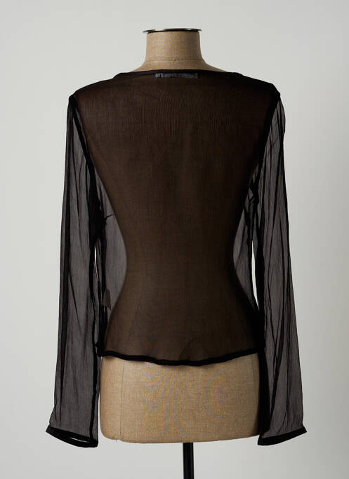 Vestă cu mâneci lungi negru LAUREN VIDAL femeie