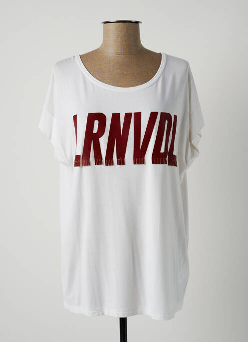 Tricou bej LAUREN VIDAL femeie