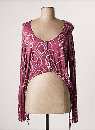 Top violet LAUREN VIDAL femeie