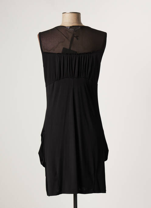 Rochie midi negru LAUREN VIDAL femeie