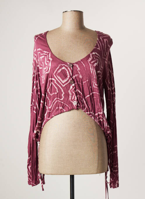 Top violet LAUREN VIDAL femeie