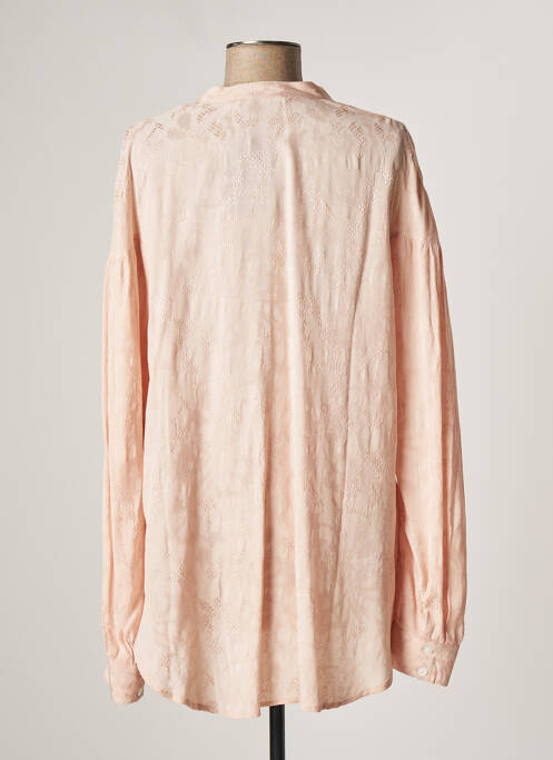 Tunică mâneci lungi roz LAUREN VIDAL femeie