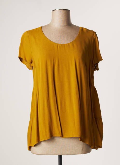 Top galben LAUREN VIDAL femeie