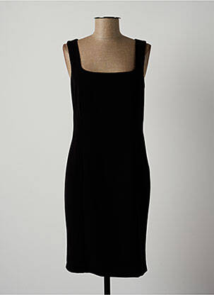 Rochie midi fără mâneci fără mâneci negru LAUREN VIDAL femeie