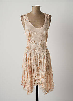 Rochie midi roz LAUREN VIDAL femeie