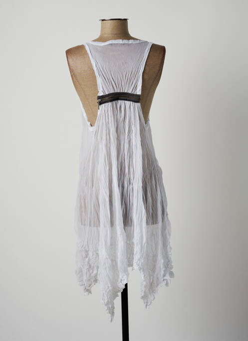 Tunică fără mâneci alb LAUREN VIDAL femeie