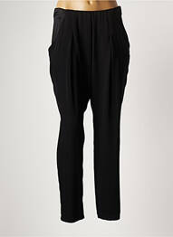 Pantalon slim mărime normală mărime normală negru LAUREN VIDAL femeie