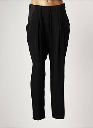 Pantalon slim negru LAUREN VIDAL femeie