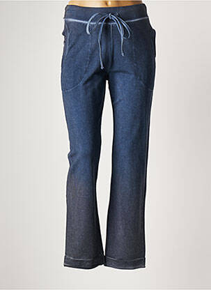 Pantalon drept albastru LAUREN VIDAL femeie