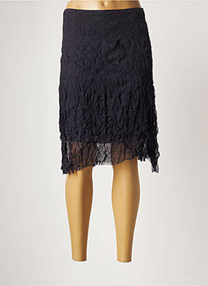 Fustă midi albastru LAUREN VIDAL femeie