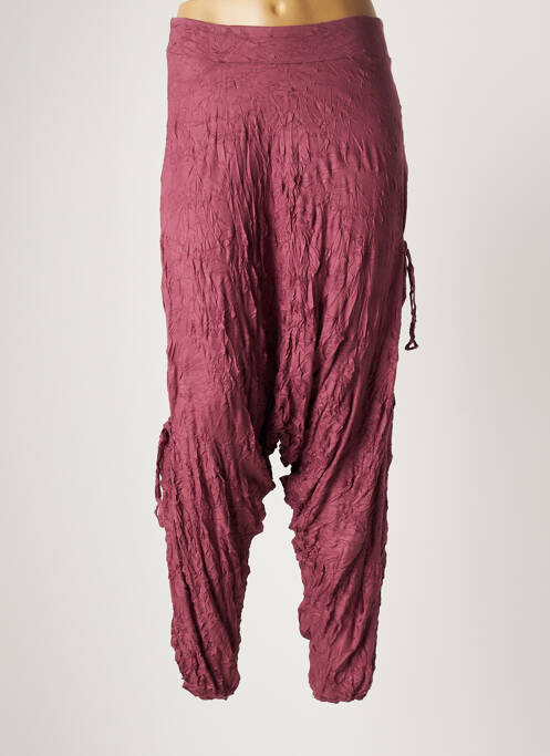 Pantalon drept violet LAUREN VIDAL femeie