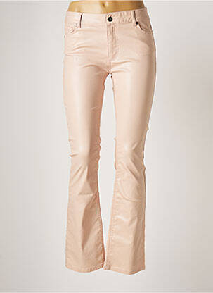 Pantalon drept roz LAUREN VIDAL femeie