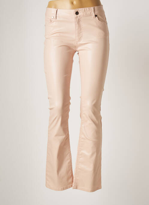 Pantalon drept roz LAUREN VIDAL femeie