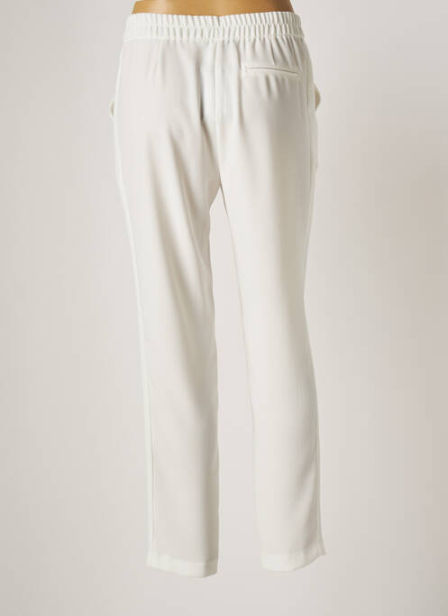 Pantalon drept alb LAUREN VIDAL femeie