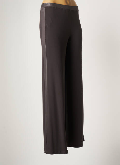 Pantalon drept gri LAUREN VIDAL femeie