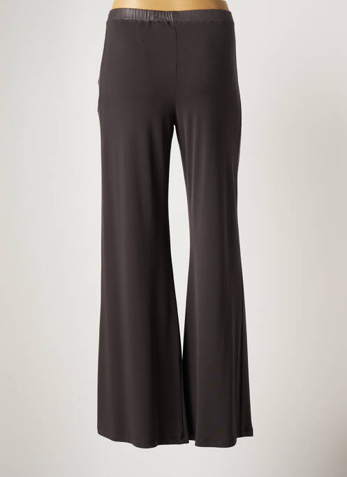 Pantalon drept gri LAUREN VIDAL femeie