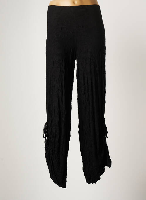 Pantalon drept negru LAUREN VIDAL femeie