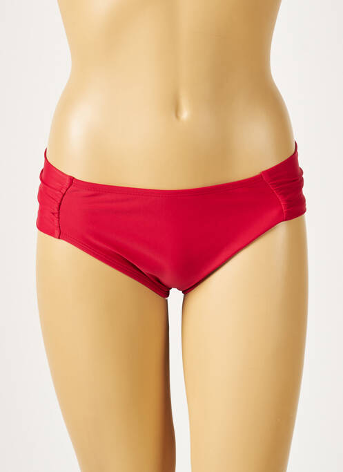 Chiloți de baie roșu PANACHE femeie