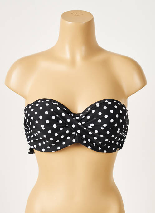 Sutien de costum de baie negru PANACHE femeie