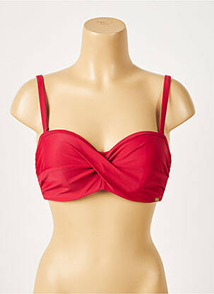 Sutien de costum de baie top sutien modelat top sutien modelat roșu PANACHE femme