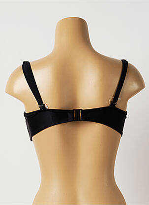 Sutien de costum de baie elasticitate top bentiță negru PANACHE femeie