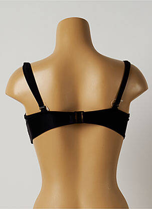 Sutien de costum de baie elasticitate top bentiță negru PANACHE femeie