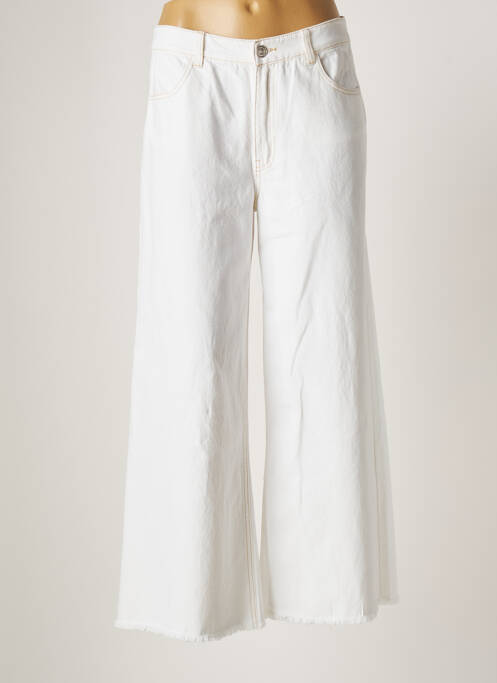 Blugi cu croială largă alb MY TWIN femeie
