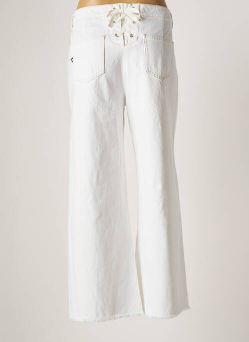 Blugi cu croială largă alb MY TWIN femeie
