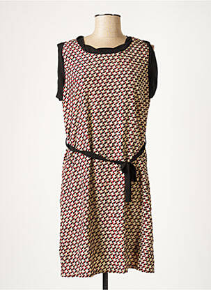 Rochie scurtă bej ARELINE femeie