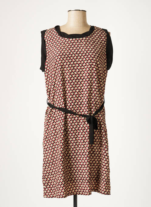 Rochie scurtă bej ARELINE femeie