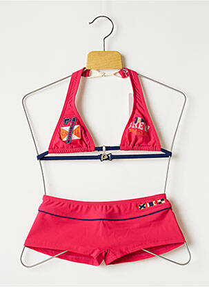 Costum de baie din două piese roz BANANA MOON fată
