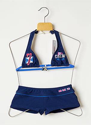 Costum de baie din două piese albastru BANANA MOON fată