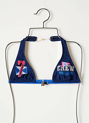 Sutien de costum de baie albastru BANANA MOON fată